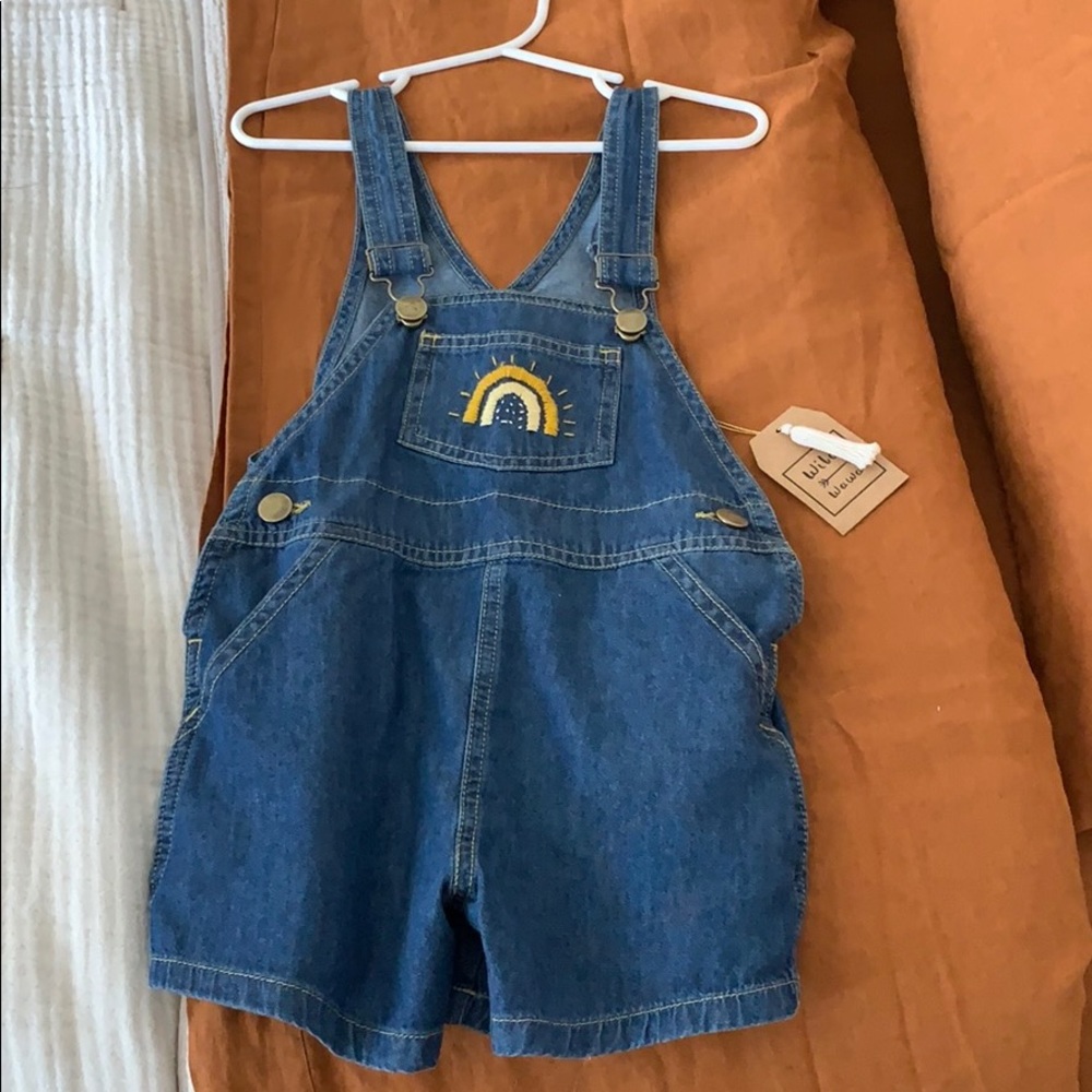 Rainbow overalls
